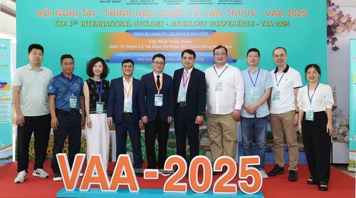 Blog perusahaan terbaru tentang We’re here at the 4th International Conference on Ear-Audiology in Nghe An!